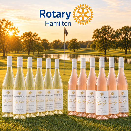 On Point Pinot Grigio + Tru-Su Rosé (Hamilton Rotary Exclusive)