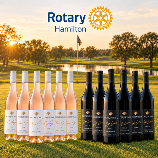 Tru-Su Rosé + Zipline Shiraz (Hamilton Rotary Exclusive)